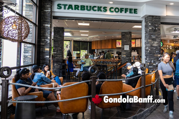 Banff Gondola Starbucks