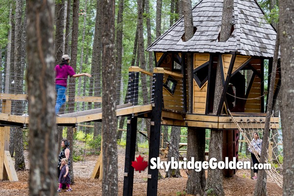 Golden Skybridge Treetop Village